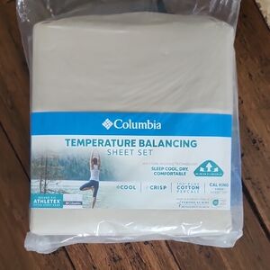 Columbia Cool Cream Sheet Set